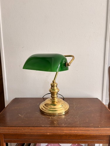 Ancien lampe notaire bureau - ancien,