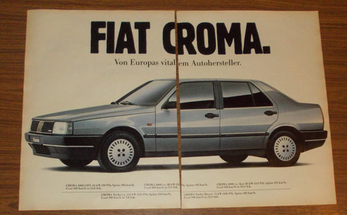 Rare advertising fiat - rare,