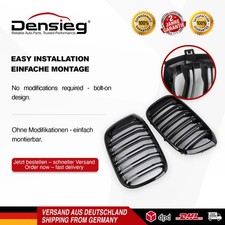 Densieg Calandre Performance Noir Brillant pour BMW X3 G01 / X4 G02 2018-2021