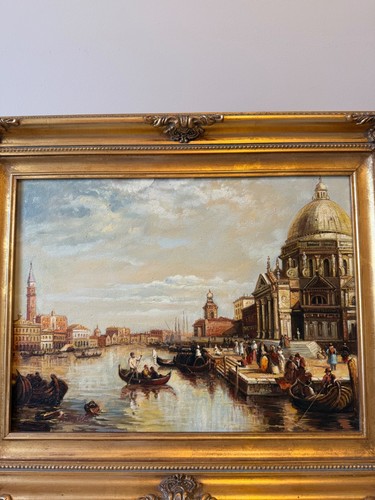 Venise grand canal huile - grand,