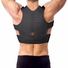 PACK of 2 Men Women Posture Corrector Back Brace Shoulder Support Clavicle Belt