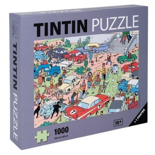 Puzzle 1000 pièces tintin le - 1000, tintin,