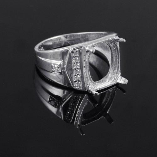 Bague semi monture - bague, homme