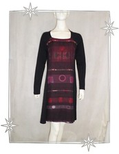 ① Robe Fantaisie Noire Bordeaux Aventures des Toiles Taille 40
