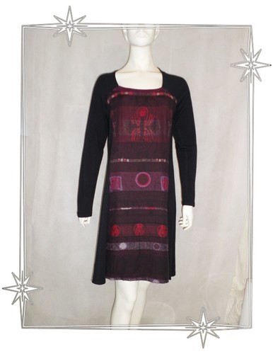 Robe fantaisie noire - robe,