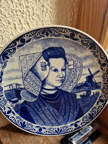 Ancienne assiette delfts blauw - ancienne,