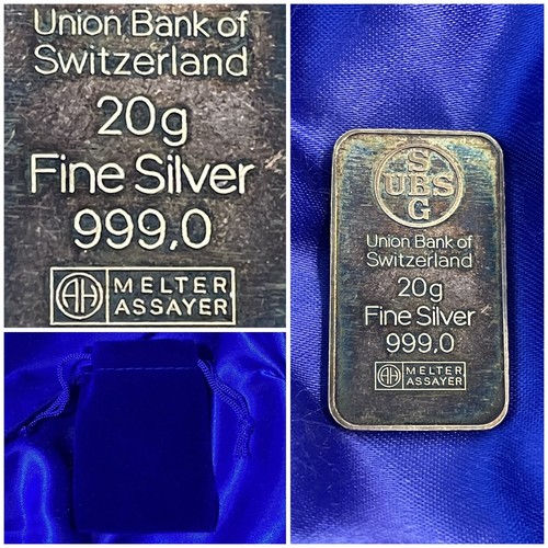 Lingot argent pur swiss bank - lingot,