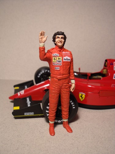 Figurine alain prost - 1/18,