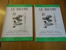 LE BIEVRE 1986 ORNITHOLOGIE