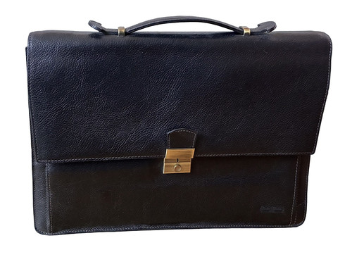Sacoche cuir véritable - , avec