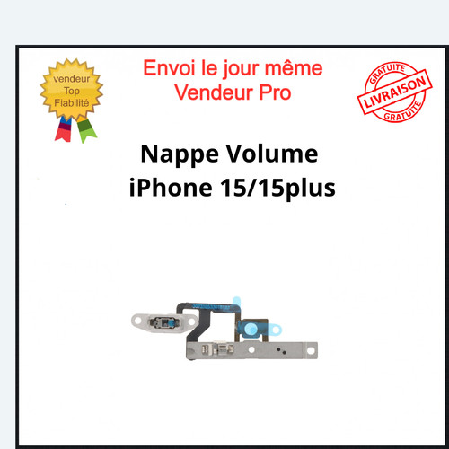 Nappe volume iphone - volume,