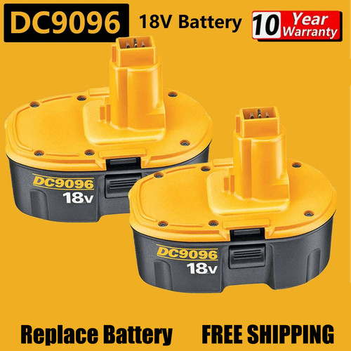 2pack for dewalt 18v battery - for,