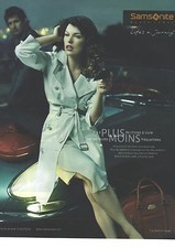 2008 SAMSONITE Luggage Suitcase Bags by MILLA JOVOVICH