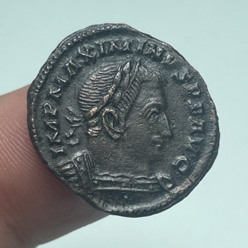Monnaie romaine maximin ii - ,,