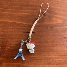 Sanrio Hello Kitty Tokyo Skytree Keychain Strap  Used  No Tags  Good