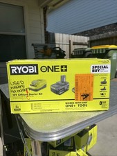RYOBI PSK106SB 18V Lithium Starter Kit Used -Missing 4a Battery