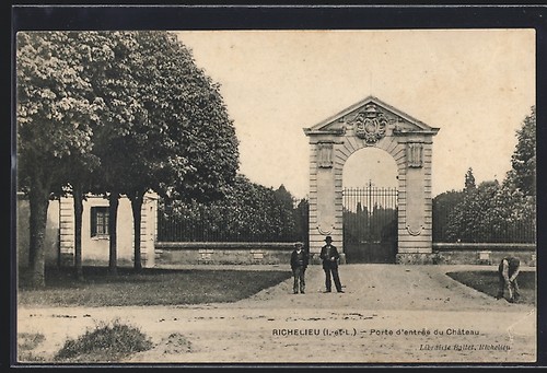 Cpa richelieu l porte - cpa,