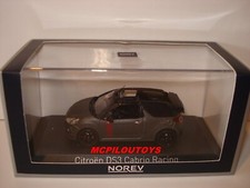 NOREV 155295 -  CITROEN DS 3 CABRIO RACING MATT GREY 2014 au 1/43°