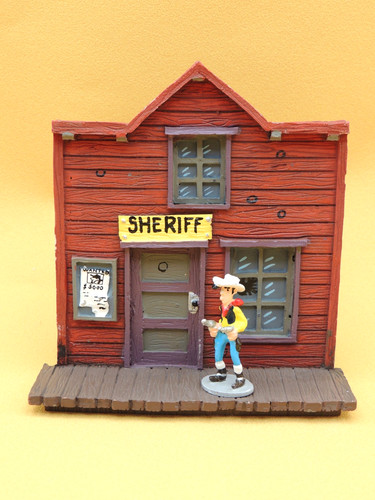 Lucky luke diorama - luke,