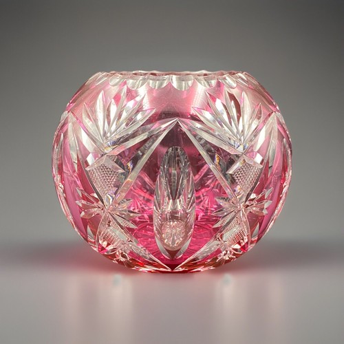 Grand vase boule cristal - cristal, de