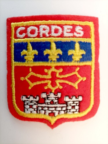 écusson cordes tarn france - Écusson,