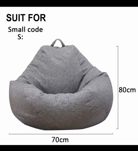 Canapé sacco pouf poire - , gris