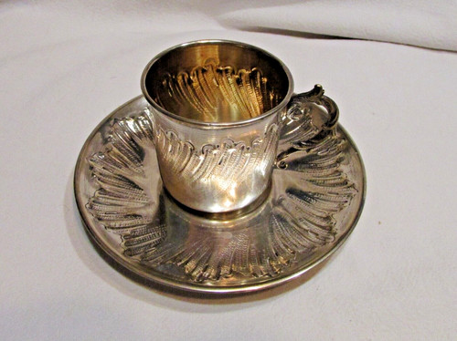 Tasse café ancienne - café, metal
