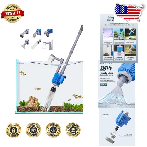 Deluxe fish tank cleaner - deluxe,