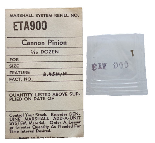 Eta 900 cannon pinion 45mm - eta,