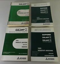 Workshop Manual Mitsubishi Galant Sigma / Sapporo / Sedan Stand 1977 - 1980 