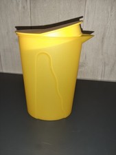 Tupperware Cruche à Eau Pichet Carafe Jaune 1 Litre Neuf