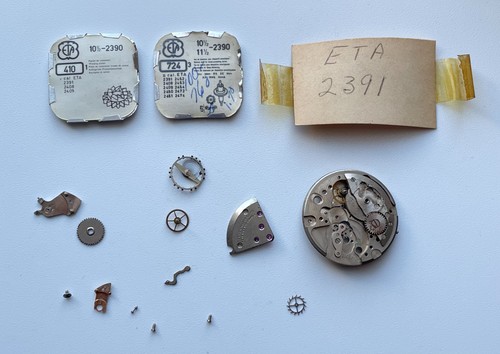 Eta 2391 watch - eta, movement