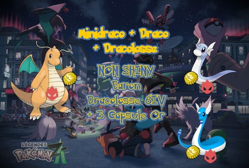 Légendes pokémon - légendes, za