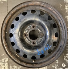 Ford Fiesta Focus 2009 - 2019 3869 steel OEM wheel rim 15 x 6 Black