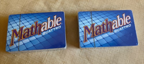 Mathable quattro card game - mathable,