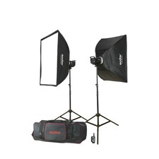 GODOX MS300 COMPACT STUDIO FLASH 2 LIGHT KIT