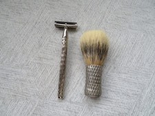 LOT RASOIR A MAIN + BLAIREAU