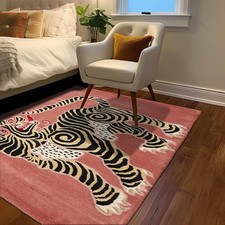 Blush, doré touffeté main fait main 100 % laine lion chinois nouveauté région...