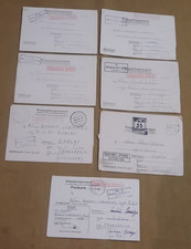 LOT DE 7 CORRESPONDANCES