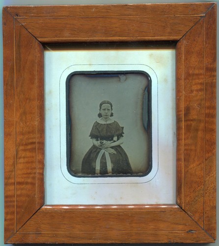Daguerréotype jeune fille - daguerréotype,