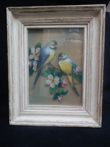 Ancienne peinture sur verre - peinture,