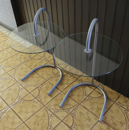 Paire tables appoint - tables, d'appoint