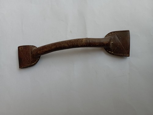 Ancienne poignee cuir - ancienne, en