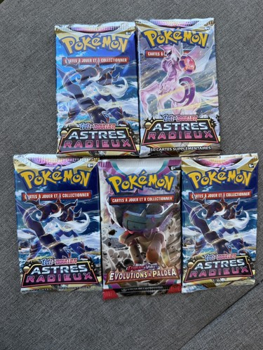 Lots boosters pokémon - boosters, fr