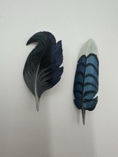 Vintage Ward E Herrmann Hand Made Bird Pins-RARE