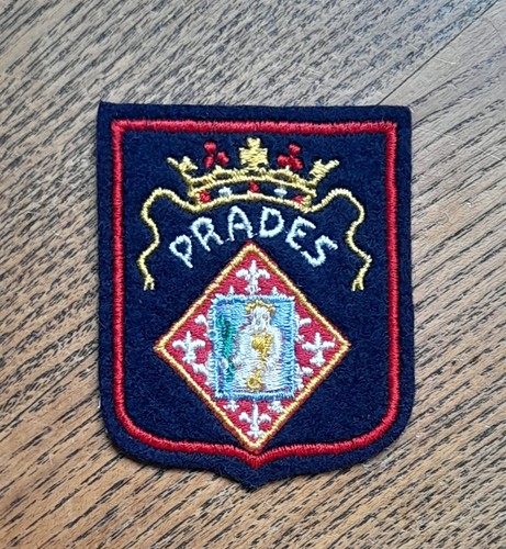 Ecusson brodé prades - brodé, de
