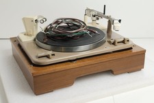 Vintage Garrard Type A Turntable Record Changer In Wood Base
