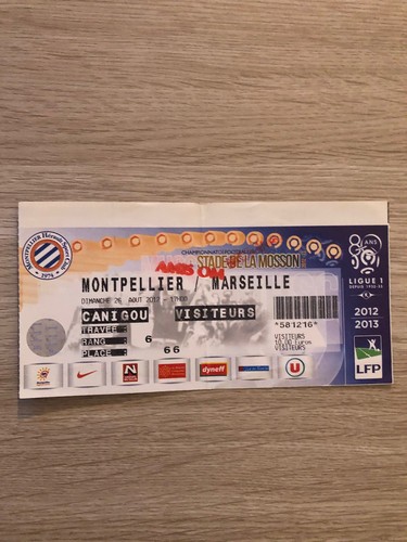Ticket match football - ticket,