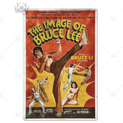 Plaque métal film bruce - ,