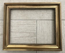 cadre bois dore frise de